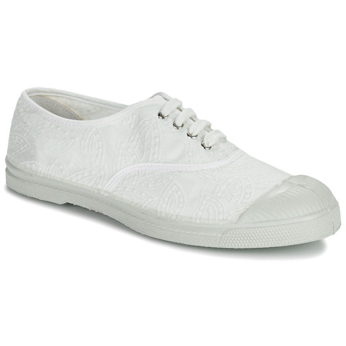 Sko Dame Lave sneakers Bensimon BRODERIE ANGLAISE Hvid
