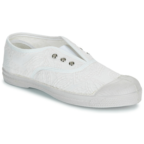 Sko Pige Lave sneakers Bensimon TENNIS ELLY BRODERIE ANGLAISE Hvid