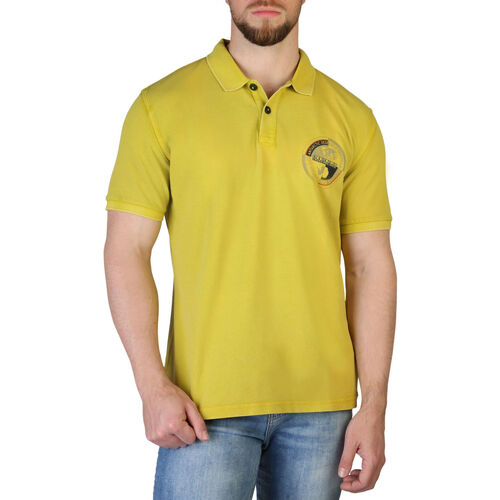 textil Herre Polo-t-shirts m. korte ærmer Napapijri - np0a4f68 Gul
