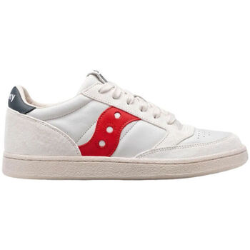 Sko Herre Sneakers Saucony Jazz Court S70671-4 White/Red Hvid