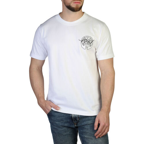 textil Herre T-shirts m. korte ærmer Off-White omaa027s23jer0070110 white Hvid