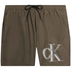 textil Herre Shorts Calvin Klein Jeans km0km00800-gxh brown Brun