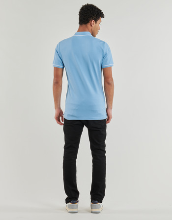 Calvin Klein Jeans TIPPING SLIM POLO Blå / Himmelblå
