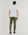 textil Herre Polo-t-shirts m. korte ærmer Calvin Klein Jeans CK EMBRO BADGE SLIM POLO Hvid