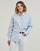 textil Dame Skjorter / Skjortebluser Calvin Klein Jeans WOVEN LABEL RELAXED SHIRT Blå