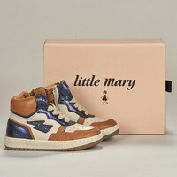 Sko Børn Høje sneakers Little Mary CAMILLE Brun