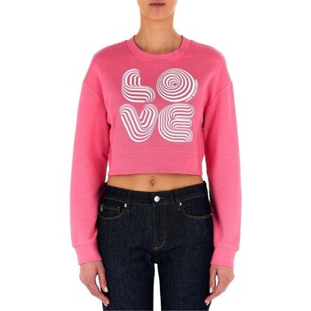 textil Dame Sweatshirts Love Moschino W6461 02 M4457 Pink