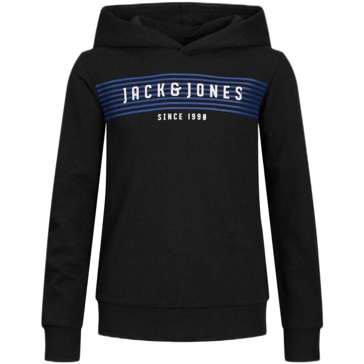 textil Dreng Sweatshirts Jack & Jones  Sort