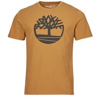 textil Herre T-shirts m. korte ærmer Timberland Tree Logo Short Sleeve Tee Gul