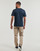 textil Herre T-shirts m. korte ærmer Timberland Linear Logo Short Sleeve Tee Marineblå