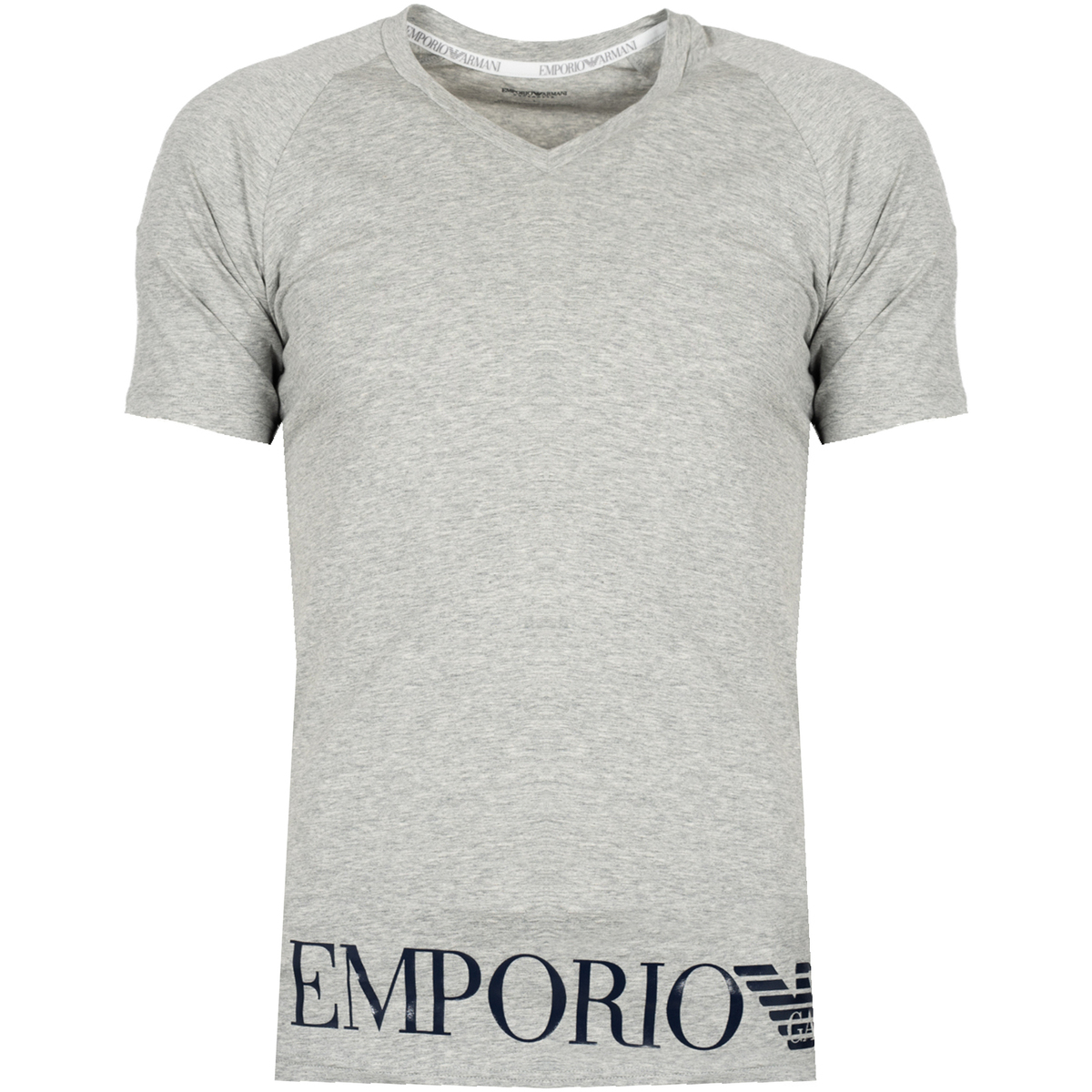textil Herre T-shirts m. korte ærmer Emporio Armani 111760 3R755 Grå