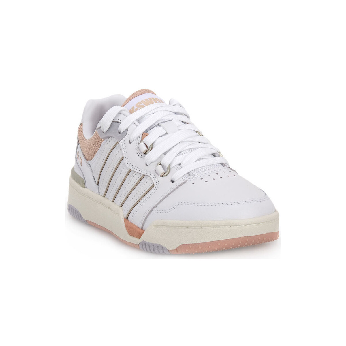 Sko Dame Sneakers K-Swiss 157 RIVAL WHITE Hvid