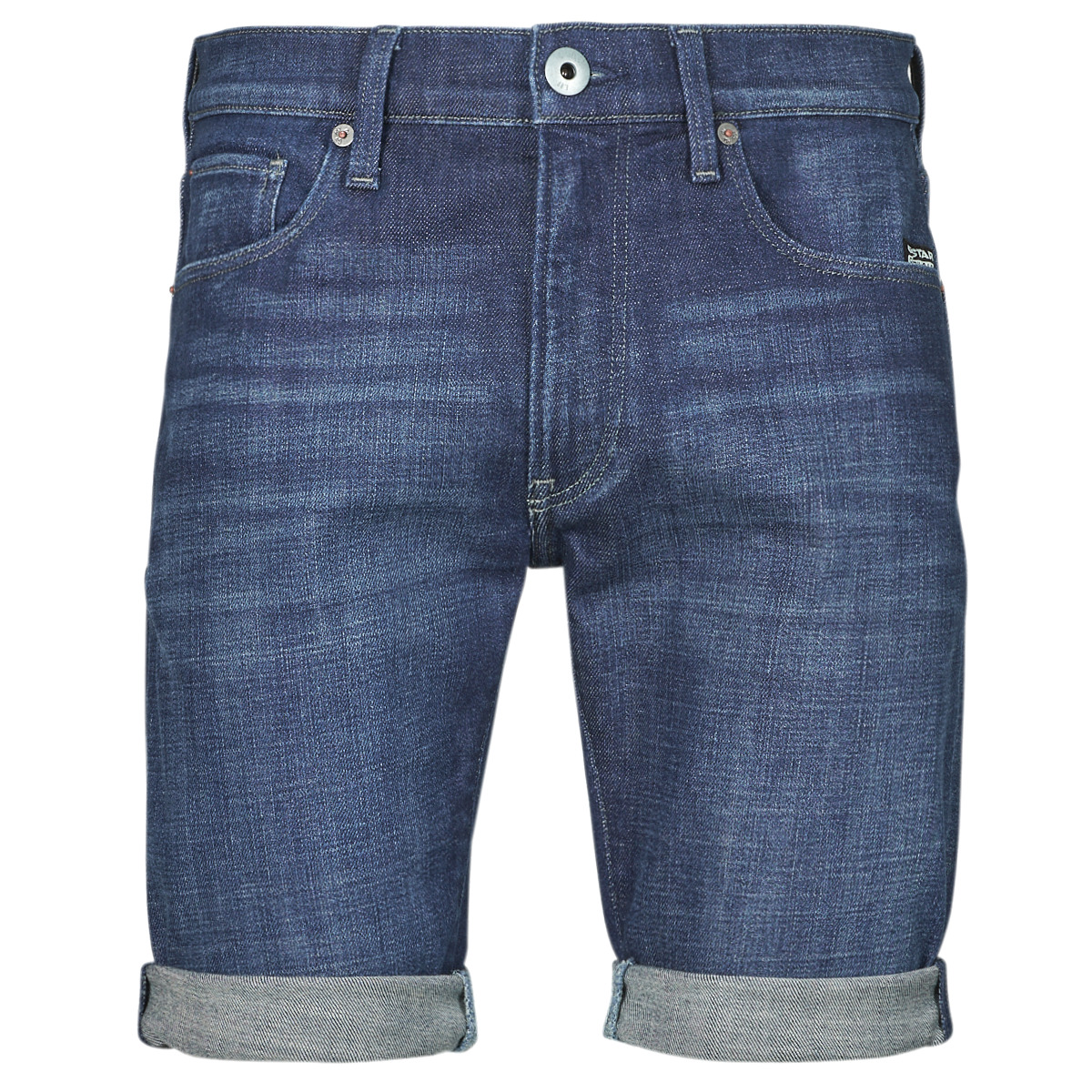 textil Herre Shorts G-Star Raw 3301 slim short Jeans / Blå