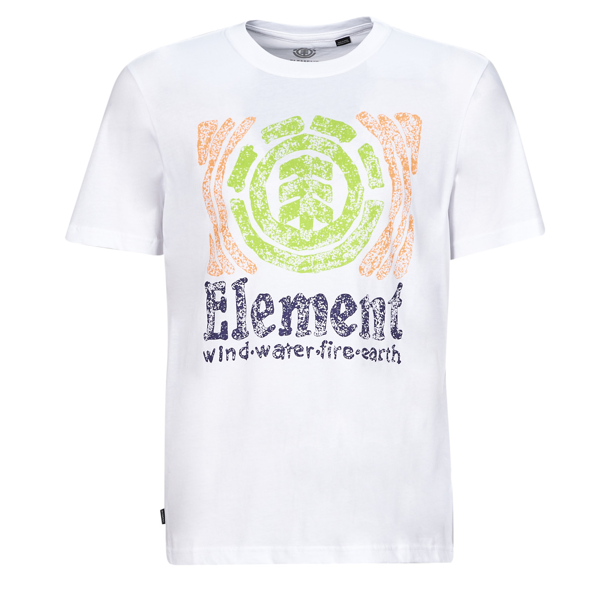 textil Herre T-shirts m. korte ærmer Element VOLLEY SS Hvid