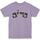 textil Herre T-shirts m. korte ærmer Grimey  Violet