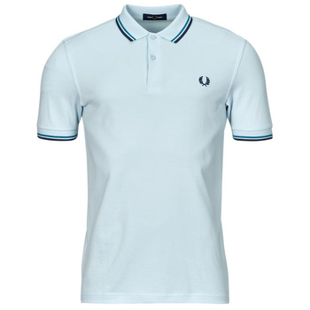 textil Herre Polo-t-shirts m. korte ærmer Fred Perry TWIN TIPPED FRED PERRY SHIRT Blå / Marineblå