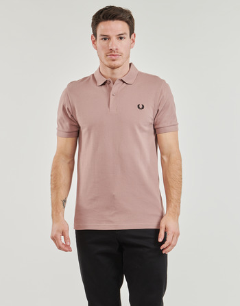 Fred Perry PLAIN FRED PERRY SHIRT Pink / Sort