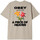 textil Herre T-shirts & poloer Obey A piece of heaven Beige