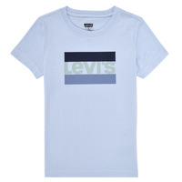 textil Dreng T-shirts m. korte ærmer Levi's SPORTSWEAR LOGO TEE Blå