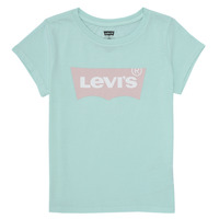 textil Pige T-shirts m. korte ærmer Levi's BATWING TEE Blå / Pastel / Pink / Pastel