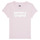 textil Pige T-shirts m. korte ærmer Levi's BATWING TEE Pink / Hvid