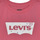 textil Pige T-shirts m. korte ærmer Levi's MULTI DAISY BATWING TEE Pink / Hvid