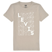 textil Dreng T-shirts m. korte ærmer Levi's LEVI'S LOUD TEE Beige