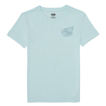textil Dreng T-shirts m. korte ærmer Levi's SURFING DACHSHUND TEE Flerfarvet / Blå