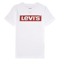 textil Dreng T-shirts m. korte ærmer Levi's SHORT SLEEVE GRAPHIC TEE SHIRT Hvid
