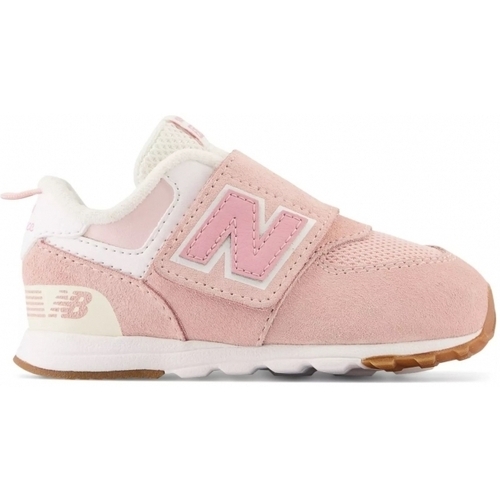 Sko Børn Sneakers New Balance Baby NW574CH1 Pink