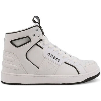 Sko Dame Sneakers Guess - basqet-fl7bsq-lea12 Hvid
