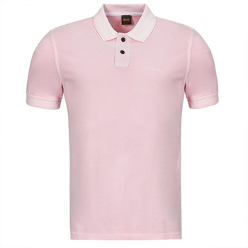 textil Herre Polo-t-shirts m. korte ærmer BOSS Prime Pink