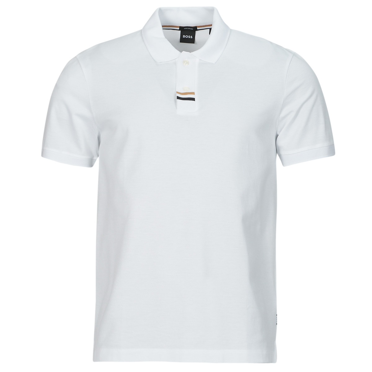 textil Herre Polo-t-shirts m. korte ærmer BOSS Parlay 424 Hvid