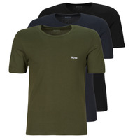 textil Herre T-shirts m. korte ærmer BOSS TShirtRN 3P Classic Marineblå / Kaki / Sort