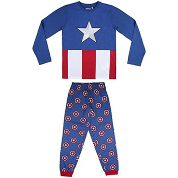 textil Børn Pyjamas / Natskjorte Capitan America 2200007697 Blå