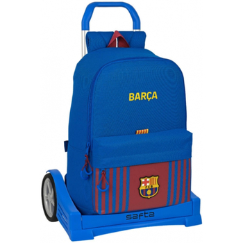 Tasker Børn Rygsække / skoletasker med hjul Fc Barcelona  Blå