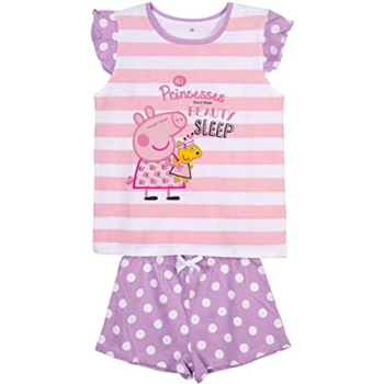textil Pige Pyjamas / Natskjorte Dessins Animés 2200008878 Pink