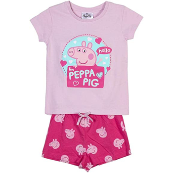 textil Pige Pyjamas / Natskjorte Dessins Animés 2200009232 Pink
