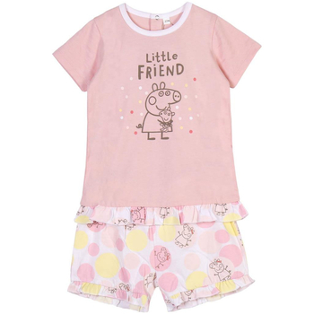 textil Børn Pyjamas / Natskjorte Dessins Animés 2200008974 Pink