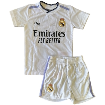 textil Børn Sæt Real Madrid  Hvid