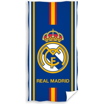 Indretning Strandhåndklæde Real Madrid  Blå
