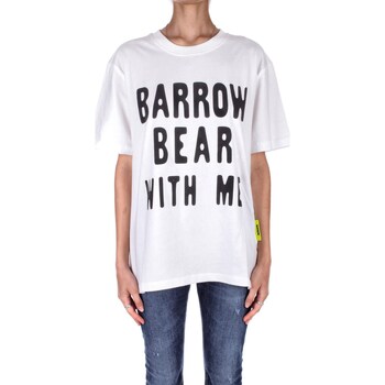 textil T-shirts m. korte ærmer Barrow F3BWUATH130 Hvid