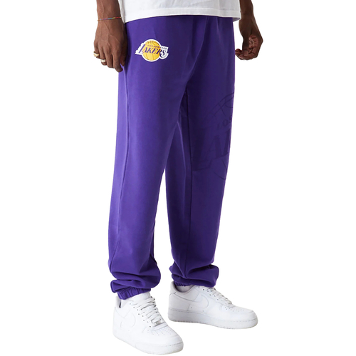 textil Herre Træningsbukser New-Era NBA Joggers Lakers Violet