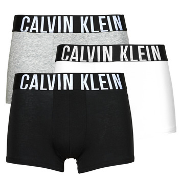 Undertøj Herre Trunks Calvin Klein Jeans TRUNK 3PK X3 Sort / Grå / Hvid