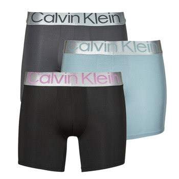 Undertøj Herre Trunks Calvin Klein Jeans BOXER BRIEF 3PK X3 Grå / Grå / Sort