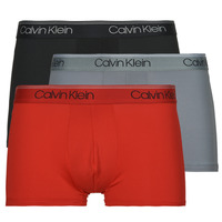 Undertøj Herre Trunks Calvin Klein Jeans LOW RISE TRUNK 3PK X3 Sort / Rød / Grå