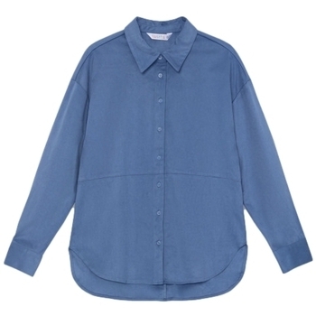 textil Dame Toppe / Bluser Compania Fantastica COMPAÑIA FANTÁSTICA Shirt 11057 - Blue Blå