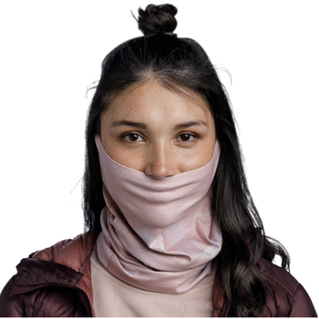 Buff Thermonet Tube Scarf Pink