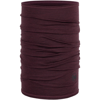 Accessories Halstørklæder Buff Merino Lightweight Solid Tube Scarf Bordeaux