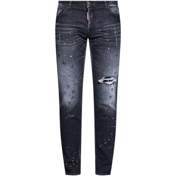 textil Herre Lige jeans Dsquared S71LB0889 Sort